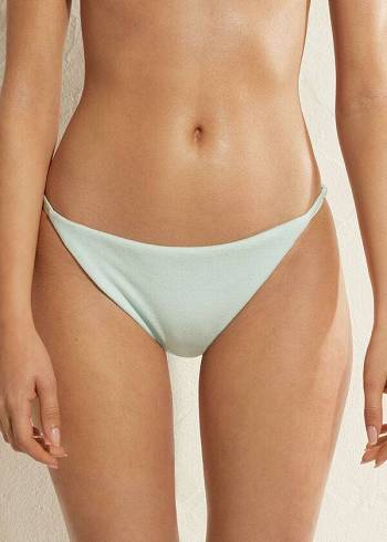 Calzedonia Adjustable Side Beverly Hills Eco Bikinibroekjes Dames Blauw | BE1287HK