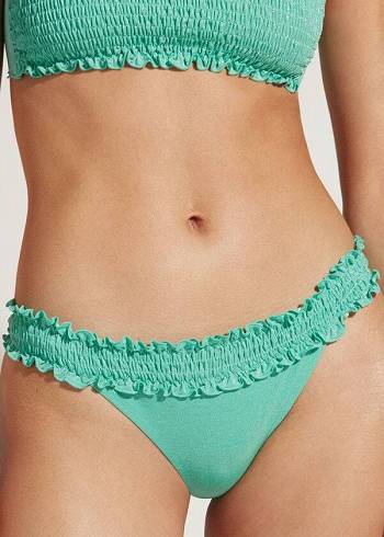 Calzedonia Brazilian Formentera Bikinibroekjes Dames Groen | BE1307PQ