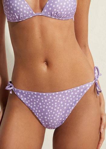 Calzedonia Brazilian String Cipro Bikinibroekjes Dames Paars | BE1330UT