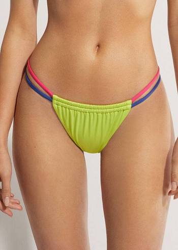 Calzedonia Brazilian String Tokyo Eco Bikinibroekjes Dames Groen | BE1346VD