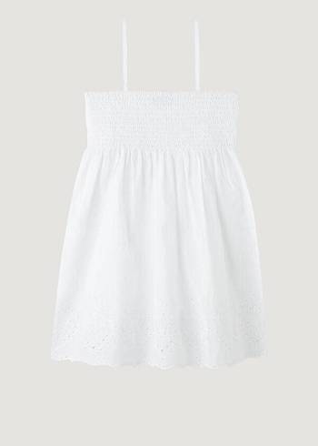 Calzedonia Broderie Anglaise Badpakken Kinderen Wit | BE3082QZ