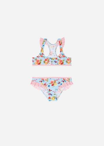 Calzedonia Floral Two-Piece Masha Badpakken Kinderen Gekleurd | BE3039NB