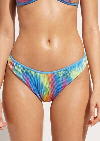 Calzedonia High-Cut Brazilian Maiorca Bikinibroekjes Dames Gekleurd | BE1442GL