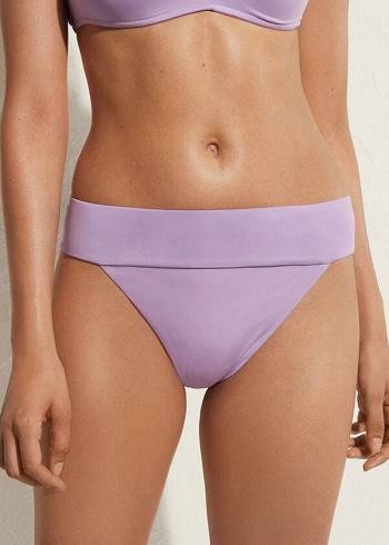 Calzedonia High Taille Brazilian Indonesia Eco Bikinibroekjes Dames Paars | BE1419KI