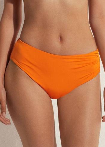 Calzedonia High Taille Indonesia Eco Bikinibroekjes Dames Oranje | BE1427MA