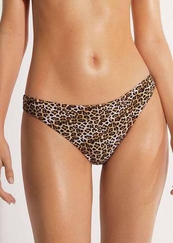 Calzedonia Malindi Bikinibroekjes Dames Bruin | BE1499ZG