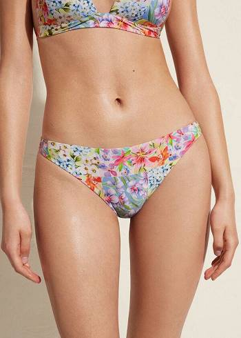 Calzedonia Minorca Eco Bikinibroekjes Dames Gekleurd | BE1504NB