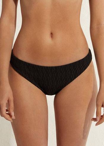 Calzedonia Mykonos Bikinibroekjes Dames Zwart | BE1506QZ