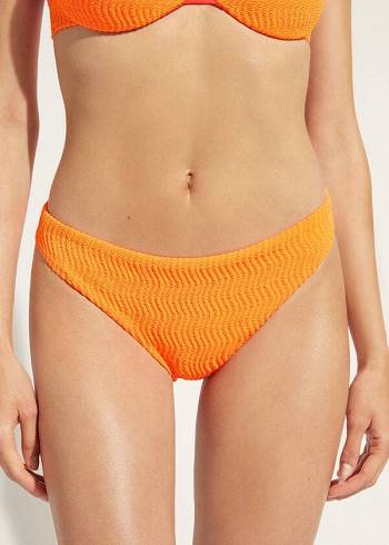 Calzedonia Mykonos Bikinibroekjes Dames Oranje | BE1507WY