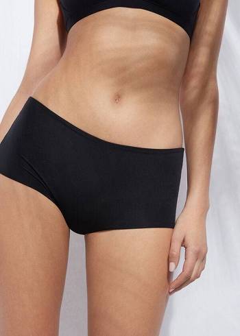 Calzedonia Shorts Indonesia Eco Bikinibroekjes Dames Zwart | BE1553CE