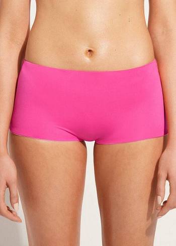 Calzedonia Shorts Indonesia Eco Bikinibroekjes Dames Roze | BE1554VD