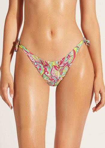 Calzedonia Side Tie Londra Bikinibroekjes Dames Gekleurd | BE1564UT