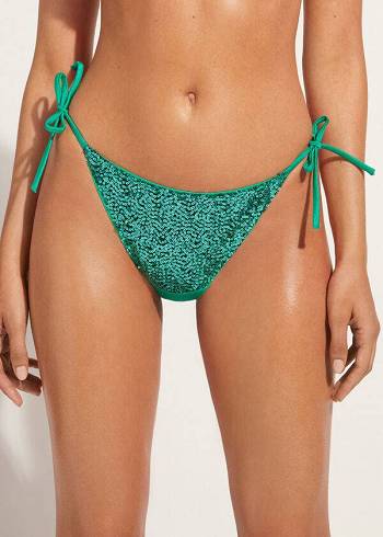 Calzedonia String Cannes Bikinibroekjes Dames Groen | BE1584QZ