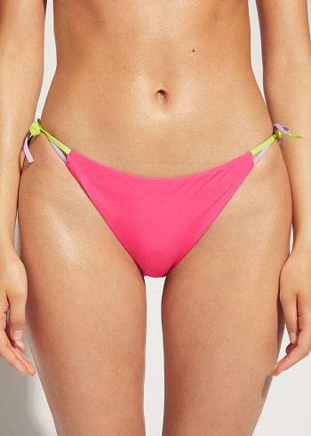 Calzedonia String Tokyo Bikinibroekjes Dames Roze | BE1622DN