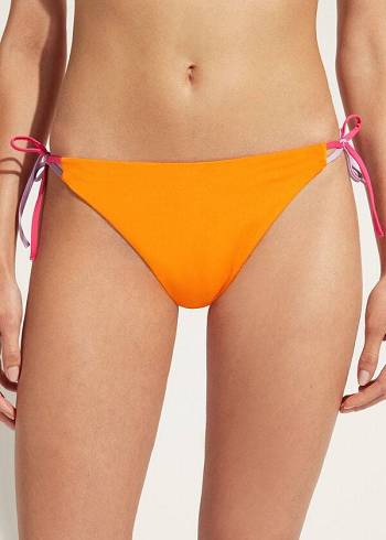 Calzedonia String Tokyo Bikinibroekjes Dames Oranje | BE1624GL