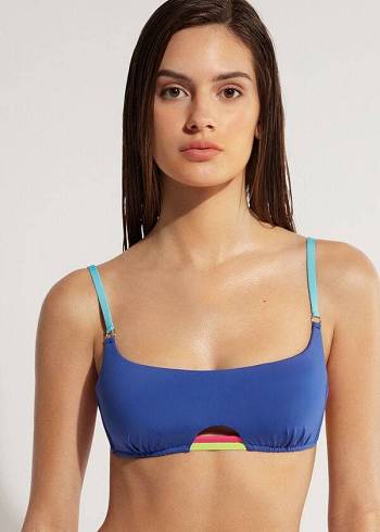 Calzedonia Tank Tokyo Eco Bikinitopjes Dames Blauw | BE2004TV