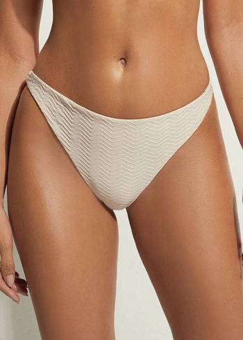 Calzedonia The Hamptons Bikinibroekjes Dames Beige | BE1628LH