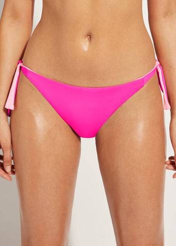 Calzedonia Tied Indonesia Eco Bikinibroekjes Dames Roze | BE1650GL