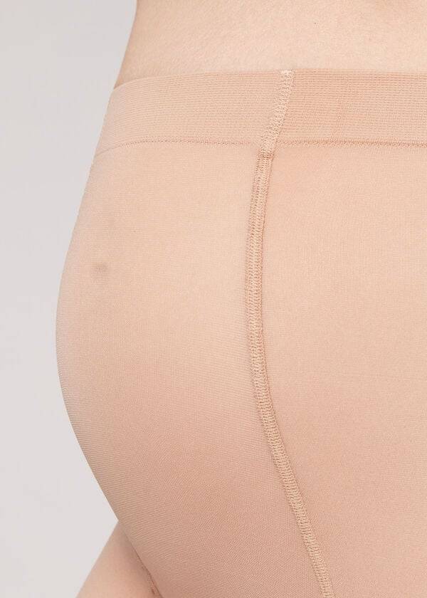 Calzedonia 30 Denier Sheer Maternity Sheer Hardloopbroek Dames Beige | BE1179SO