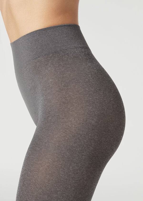 Calzedonia 50 Denier Total Comfort Soft Touch Opaque Hardloopbroek Dames Grijs | BE1022AP