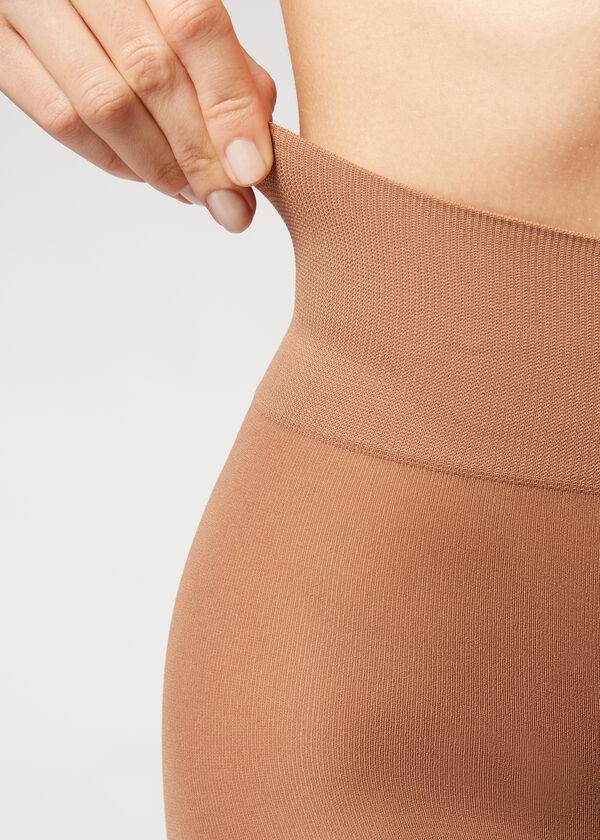 Calzedonia 50 Denier Total Comfort Soft Touch Opaque Hardloopbroek Dames Beige | BE1023SO