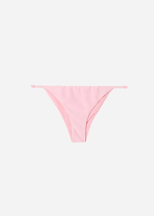 Calzedonia Adjustable Side Beverly Hills Eco Bikinibroekjes Dames Roze | BE1288JJ