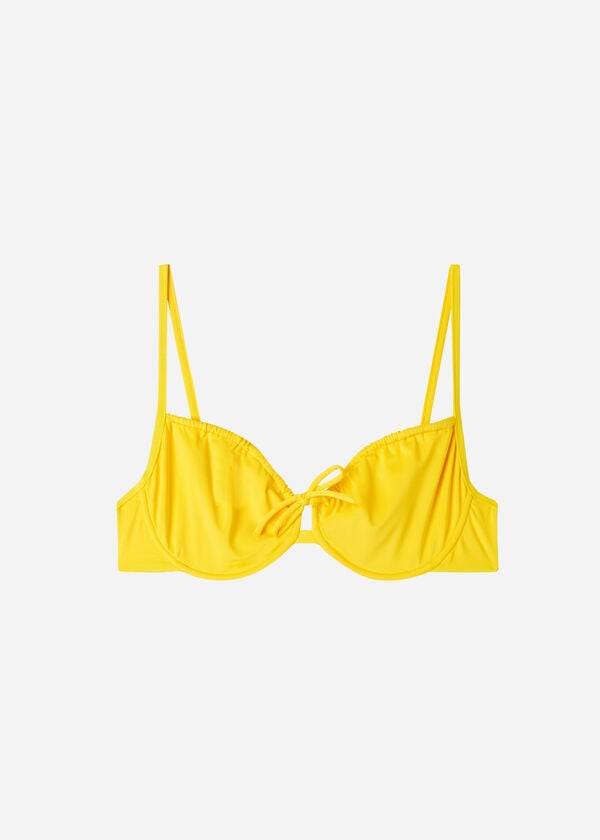 Calzedonia Balconette Indonesia Eco Bikinitopjes Dames Geel | BE1665RW