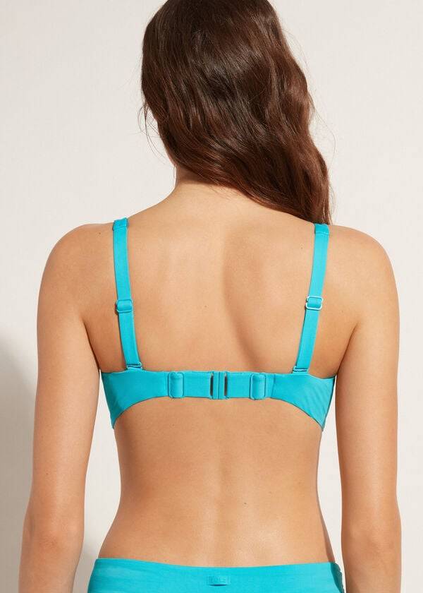 Calzedonia Balconette Indonesia Eco cobey Bikinitopjes Dames Turquoise | BE1675FM