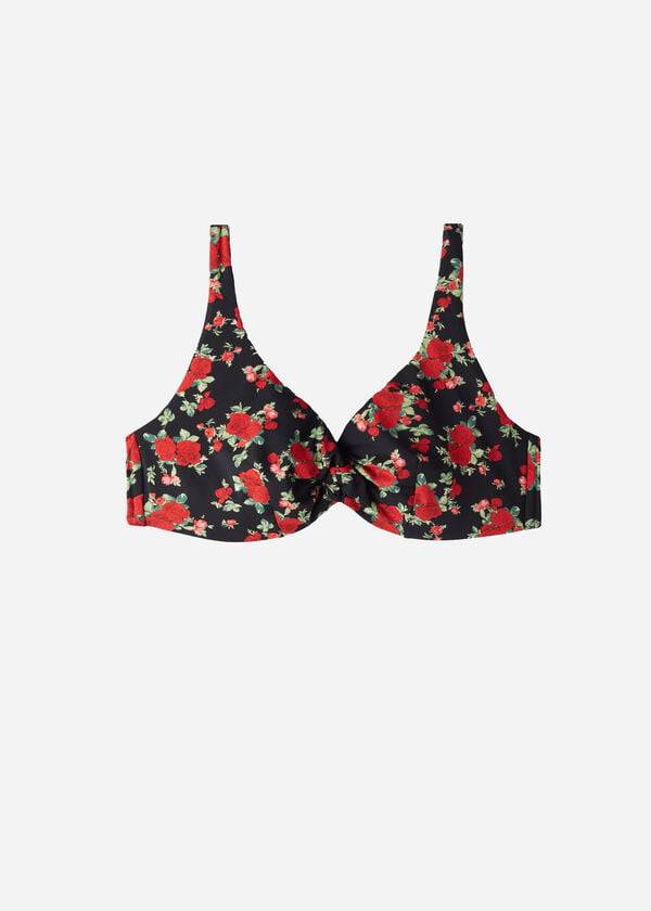 Calzedonia Balconette Rose Animal Print Nizza Bikinitopjes Dames Roze | BE1682XF