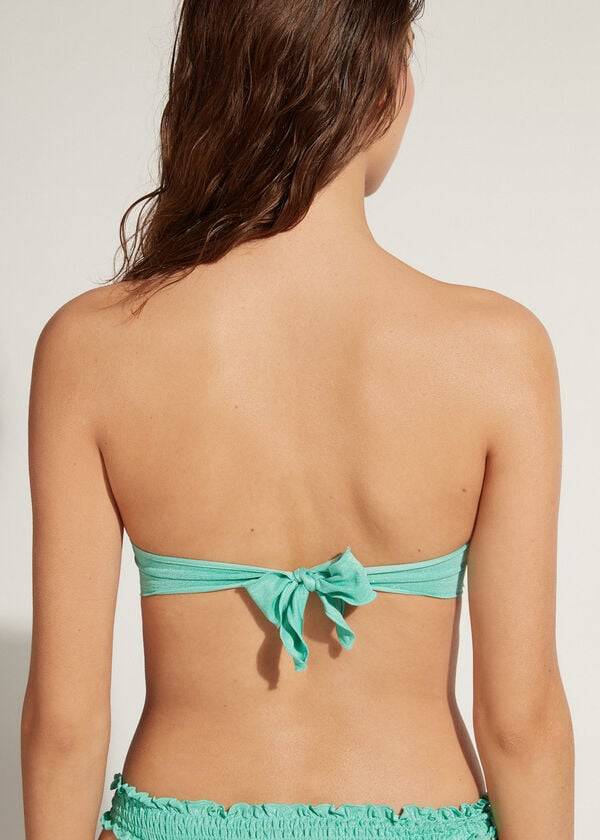 Calzedonia Bandeau Formentera Bikinitopjes Dames Groen | BE1689WY