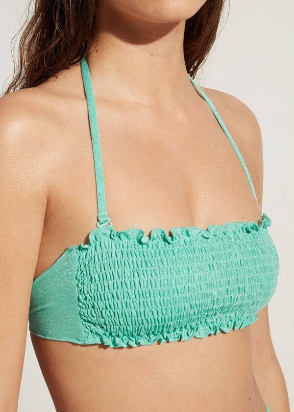 Calzedonia Bandeau Formentera Bikinitopjes Dames Groen | BE1689WY