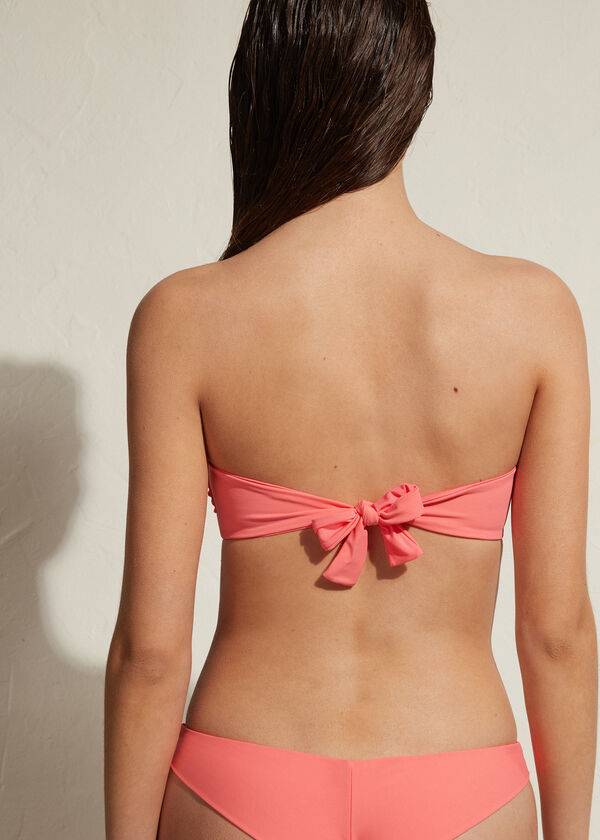 Calzedonia Bandeau Lanzarote Bikinitopjes Dames Roze | BE1693YU