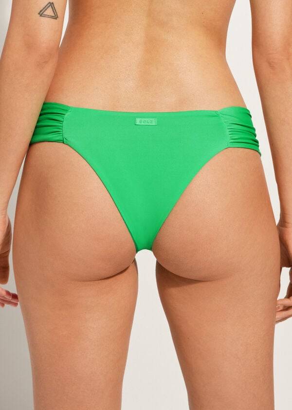 Calzedonia Brazilian Indonesia Eco Bikinibroekjes Dames Groen | BE1312GL