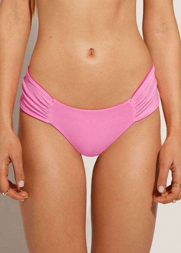 Calzedonia Brazilian Indonesia Eco Bikinibroekjes Dames Roze | BE1313HK