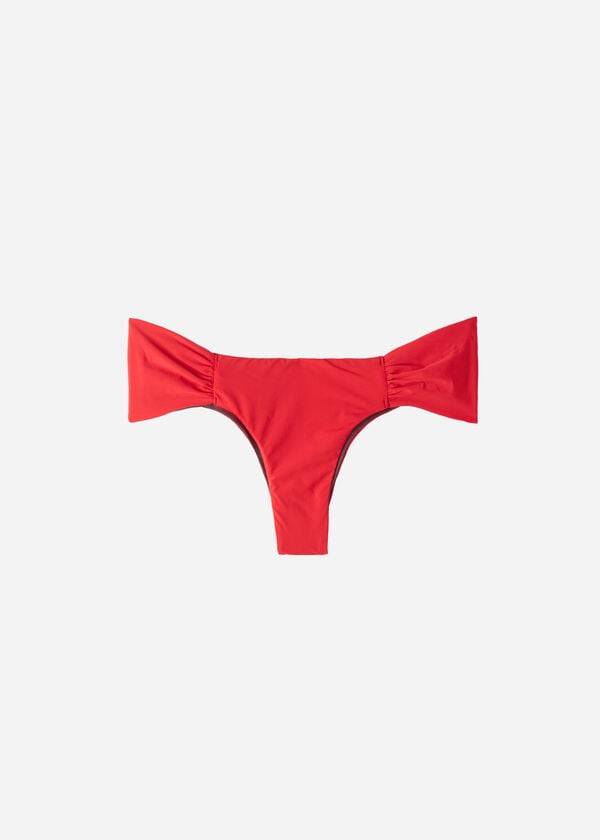 Calzedonia Brazilian Indonesia Eco Bikinibroekjes Dames Rood | BE1315KI