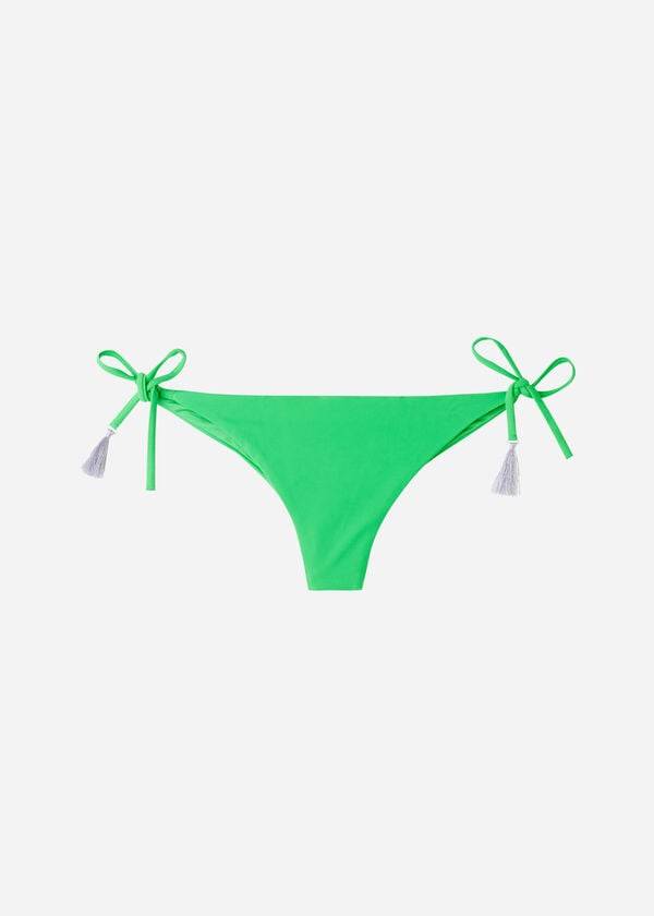 Calzedonia Brazilian String Capri Bikinibroekjes Dames Groen | BE1328TV