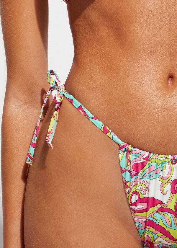 Calzedonia Brazilian String Londra Bikinibroekjes Dames Gekleurd | BE1338GL