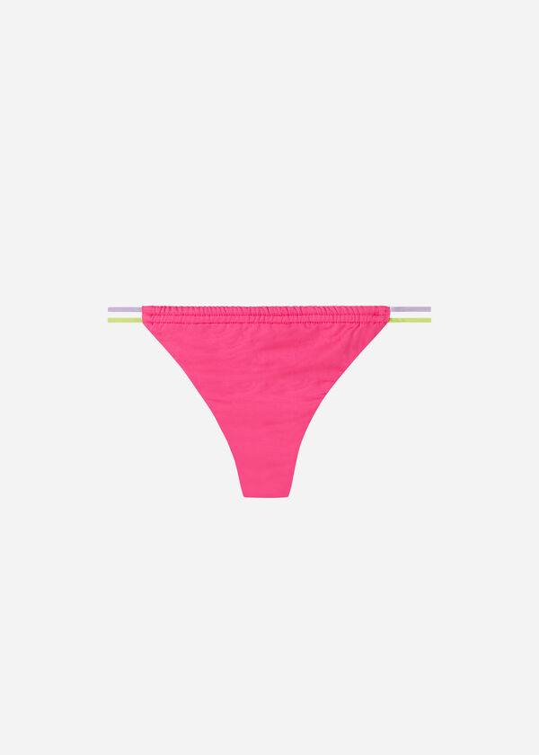 Calzedonia Brazilian String Tokyo Eco Bikinibroekjes Dames Roze | BE1344XF