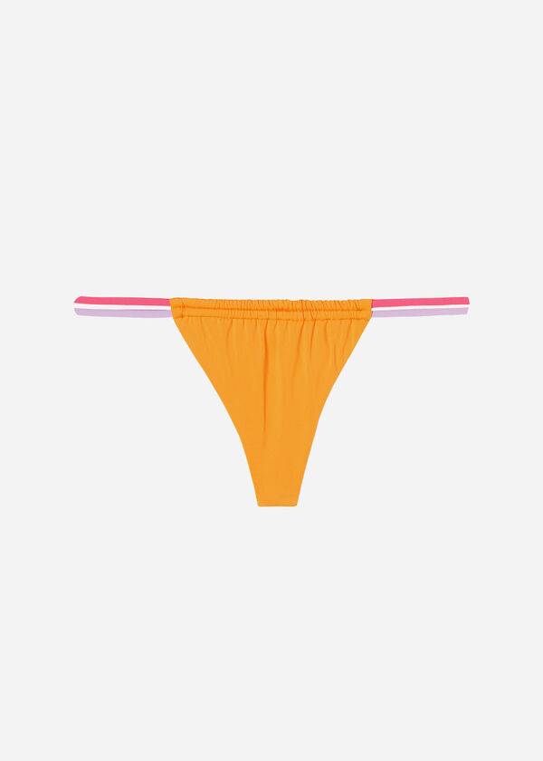 Calzedonia Brazilian String Tokyo Eco Bikinibroekjes Dames Oranje | BE1345CE