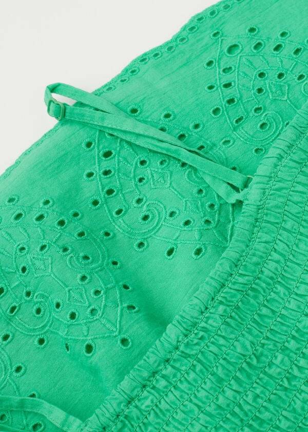 Calzedonia Broderie Anglaise Badpakken Kinderen Groen | BE3083MA