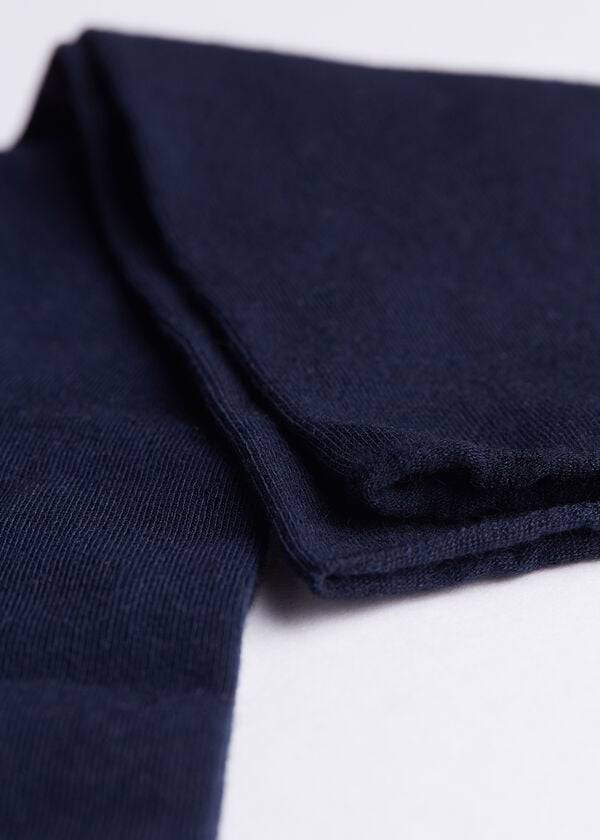 Calzedonia Cashmere Blend 3/4 Long Sokken Dames Blauw | BE2236EX