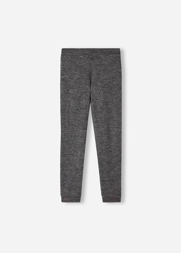 Calzedonia Cashmere Blend Stretch Sport Leggings Kinderen Grijs | BE3121GL