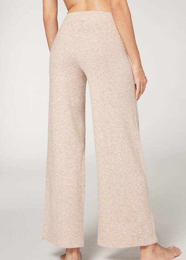 Calzedonia Cashmere Palazzo Broek Dames Beige | BE2715DN