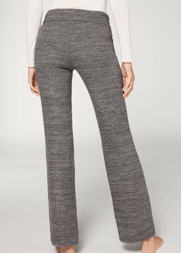 Calzedonia Cashmere Rechtdoor Broek Dames Grijs | BE2718PQ