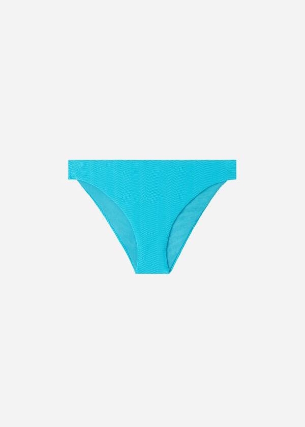 Calzedonia Chevron Casablanca Bikinibroekjes Dames Turquoise Groen | BE1351WY