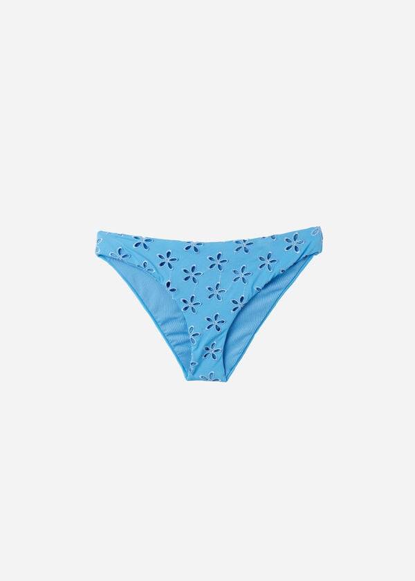 Calzedonia Corfù Bikinibroekjes Dames Blauw | BE1373BC