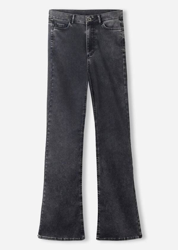 Calzedonia Flared Jeans Dames Grijs | BE2595JJ