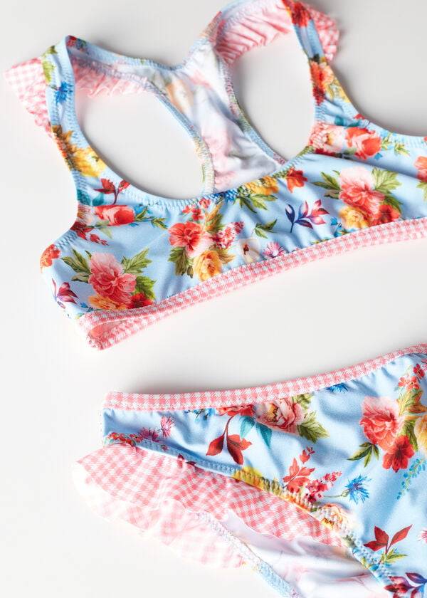 Calzedonia Floral Two-Piece Masha Badpakken Kinderen Gekleurd | BE3039NB