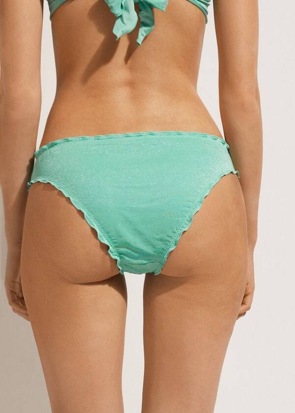 Calzedonia Formentera Bikinibroekjes Dames Groen | BE1381YU