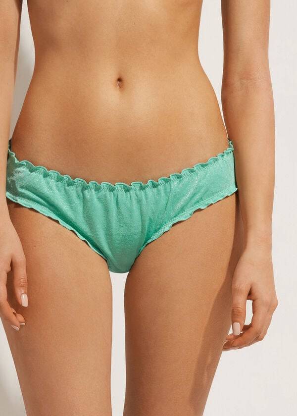 Calzedonia Formentera Bikinibroekjes Dames Groen | BE1381YU